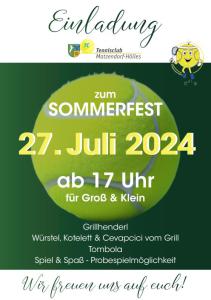 Sommerfest 27.7.24